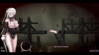 Sinisistar 2 - Lilia gets digested by Giant leech