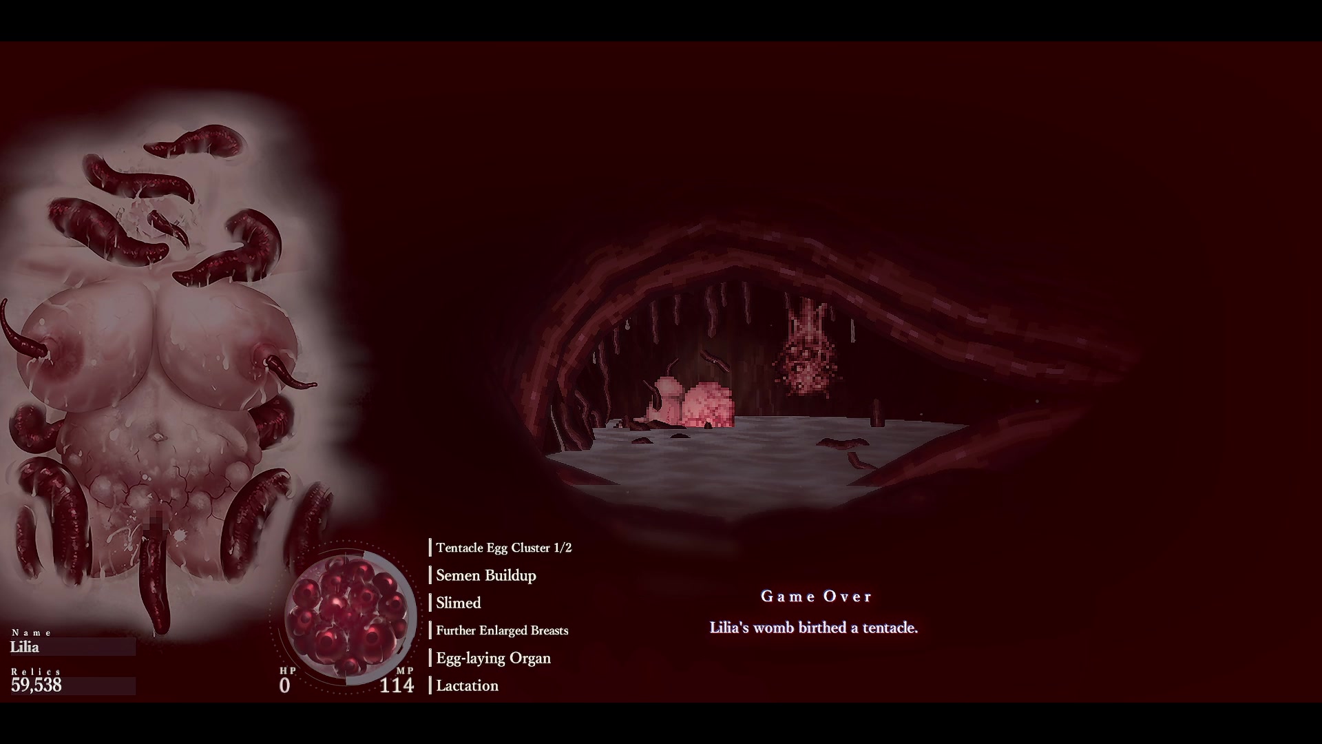 Sinisistar 2 Lilia Lost To Stomach Abomination All Outcomes