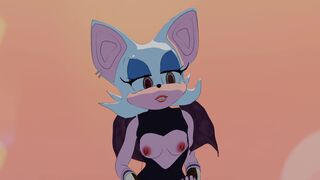 Rouge the bat tits test