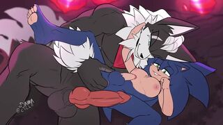 Sonic and Infinite Hot Sex