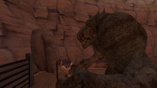 Rancor replacement vore by thelittleboot