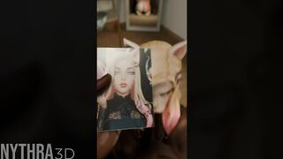 K/DA Ahri Sucks off a Fan [Black]