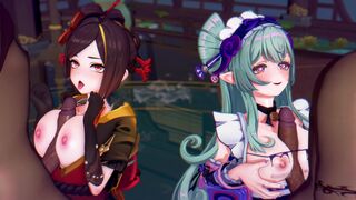 Chiori x Yumemizuki Mizuki [miuuuuu]