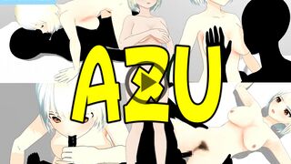 Azu Slender gal SAMPLE MOVIE