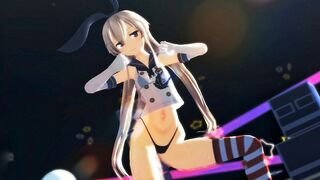 Shimakaze - Cinderella [MMD R15] Mamaimu