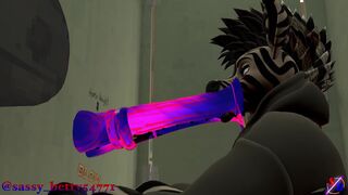 I went to a glory hole and he love sucking my horse cock