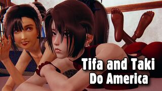 Tifa and Taki Do America