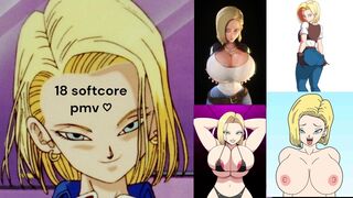 DBZ - Android 18 - softcore PMV