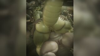 Female Deathclaws in heat