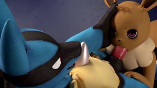 Lucario x Eevee (DirtyApples) 4K60FPS Extended Version No Watermark