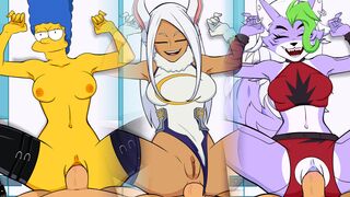 Multiple Characters Full Missionary Creampie Compilation - Hole House Game