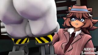 Jane fucked by two Sentries