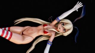 Shimakaze - Higan (D ver.) [MMD R15] Delor