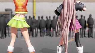Gumi & IA Forced To Strip In Public - Love Me If You Can