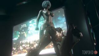 Futa 2b fucks eve