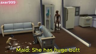 While husband cheating