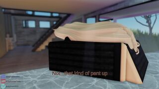 Helping my stressed friend relieve herself (ROBLOX ANIMATION)