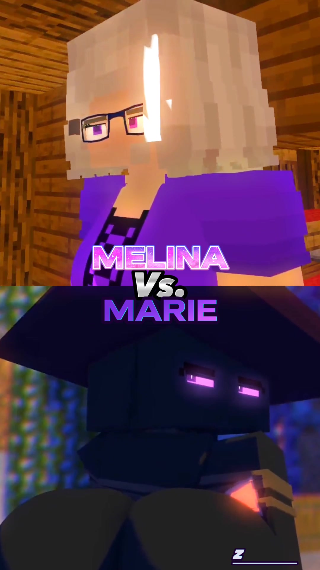 Edit: Minecraft +18 | Melina vs. Marie