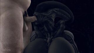 Xenomorph deepthroat