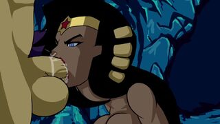 Mongul Defeat Wonder Woman (angry)