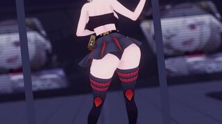 Burnice Gets Hot in the Club