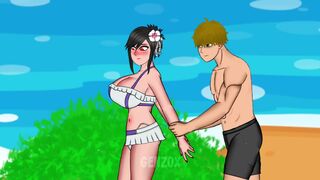 Tifa NTR Gangbangbang At the Beach