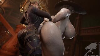 Alcina Dimitrescu fuck comp