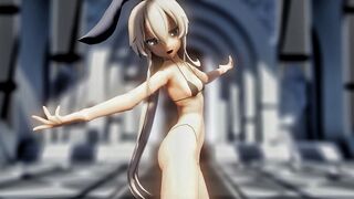 Shimakaze - Brain Revolution Girl [MMD R15] Kuro Neko