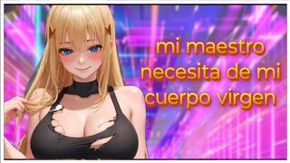 My master needs my virgin body roleplay