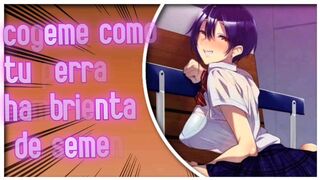 The schoolgirl needs your cum