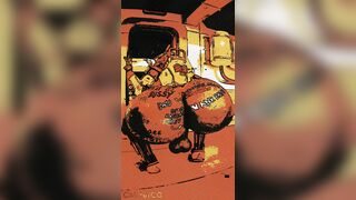 /Comic Style/ [ChitterCG] Big Ass Robot twerking for camera