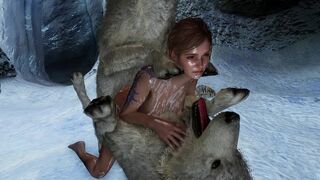 Ellie X Ice Wolf Gangbang