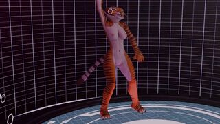 Master Tigress stripper dance