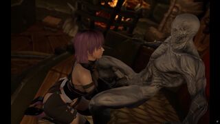 Female ninja's service Ayane