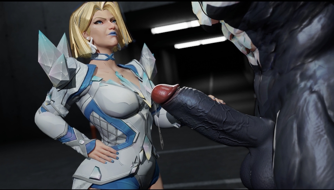 Emma’s Diamond Grip Thighs Vs The Symbiote