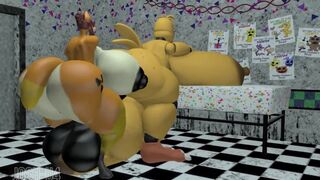 Futa girl fucking withered chica
