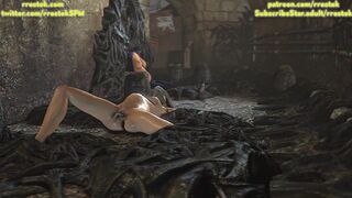 Mass Effect Girls Trapped by Xenomorphs and fucked hard