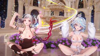 『Furina-Camellya』duo2 -❤ ❤《MMD》