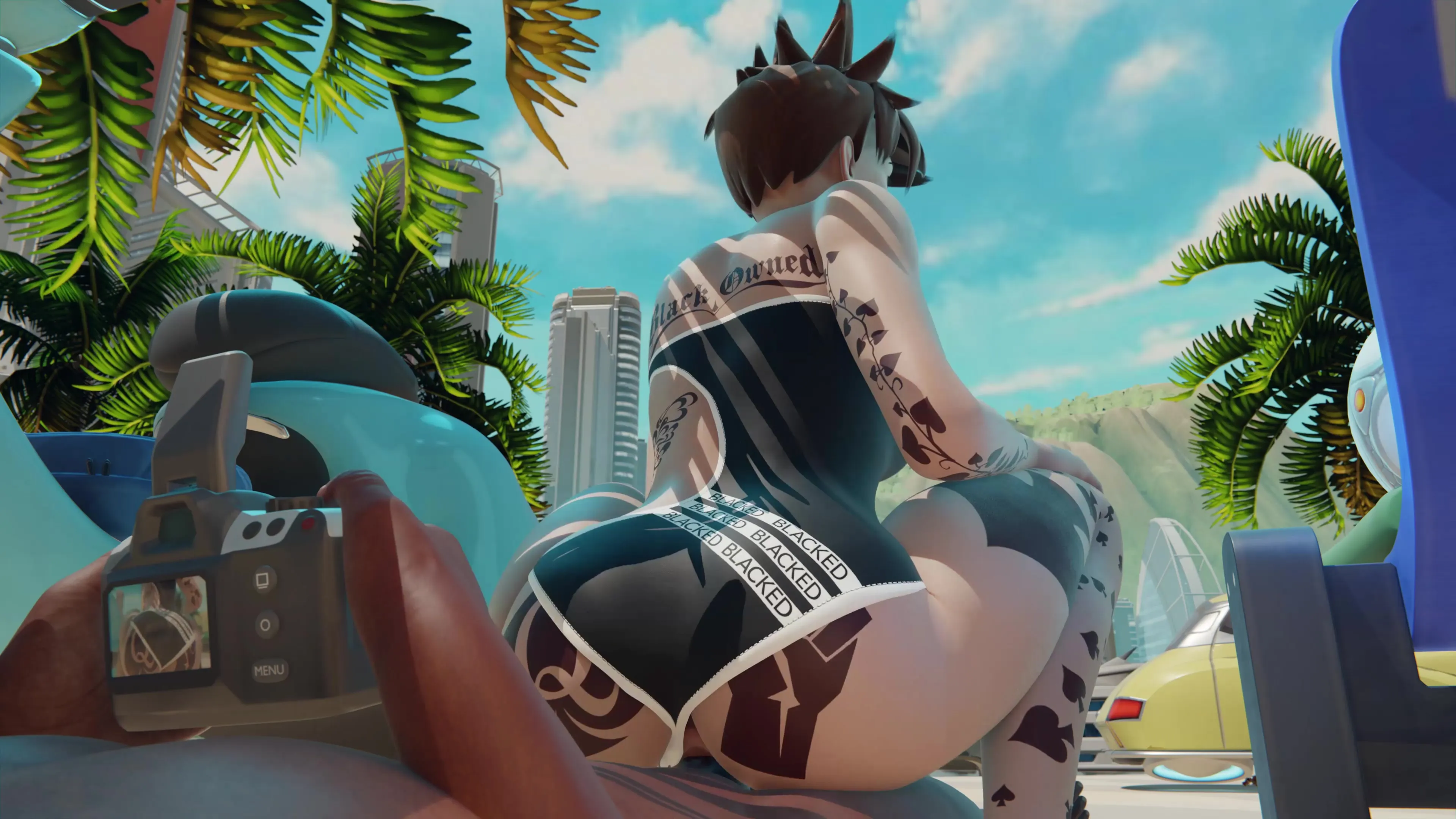 Tracer's Sizzling Bikini Porn - R34 Gallery