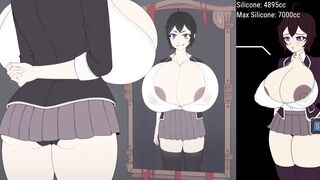 Subject: Jane -  Strange Jane scene in the mirror ( No lips )