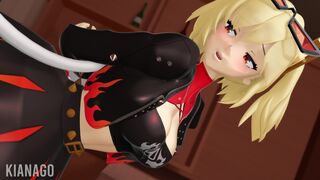 Burnice getting Fucked by Tentacles (@kianago)