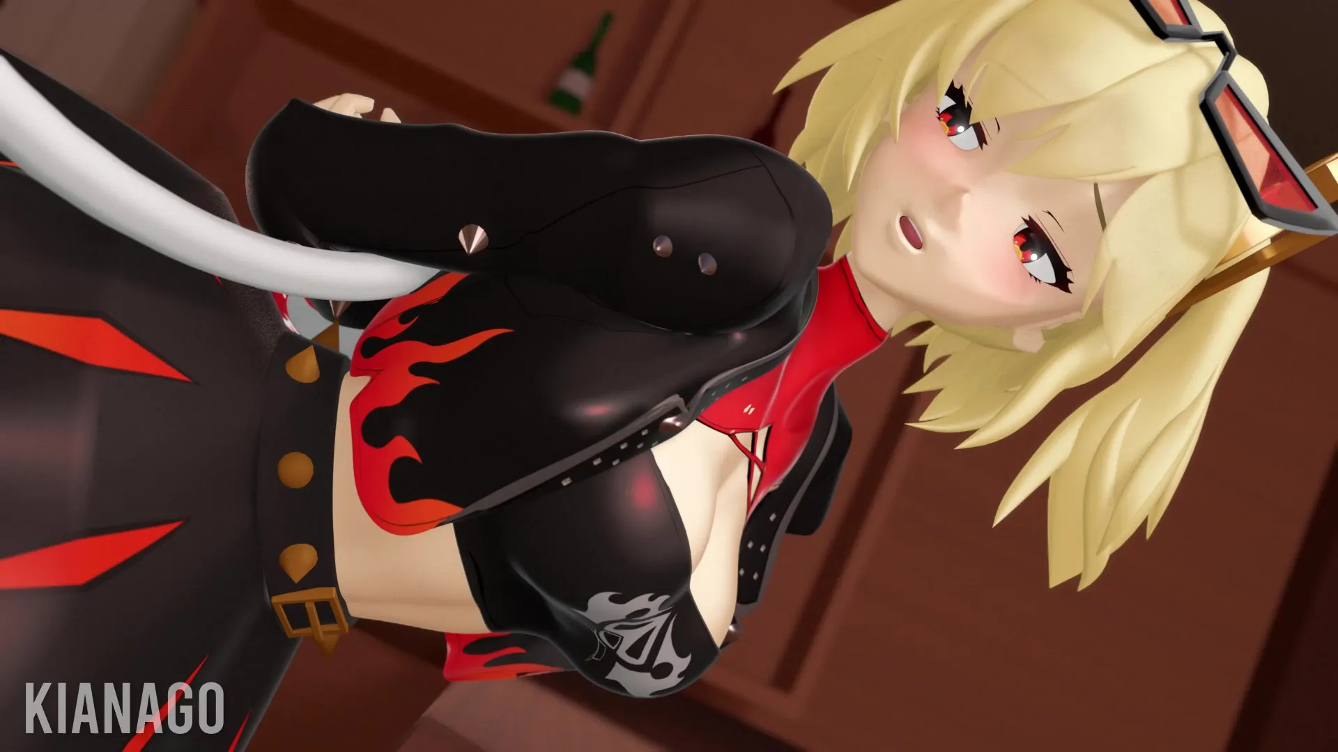 Burnice getting Fucked by Tentacles (@kianago)