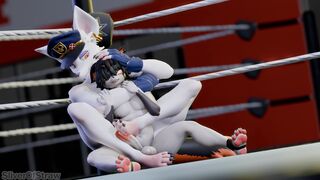 Officer Flint Dominates In The Fight