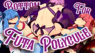 Bottom for Futa Polycule - Gangbang, Double Penetration, Gaping JOI [Trailer]