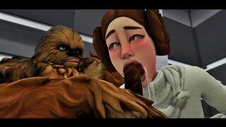 Never Beat a Wookie At Holochess