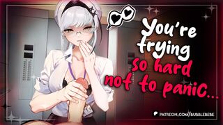 Your Dominate Coworker Jerks You Off in The Work Elevator | Vtuber Hentai RP