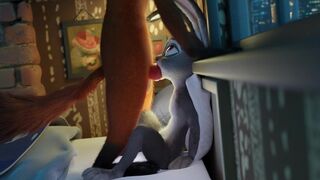 Zootopia Judy x Nick Hentai (Loop)