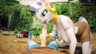 (HornyForestt) A date with amazon girl