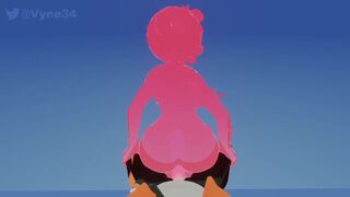 Gummy Team Leader Hops On Your Dick