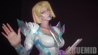 Emma Frost Visits the Studio